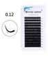 0.12MM-12ROW PREMIUM CLASSIC EYELASH EXTENSIONS - Wendylash